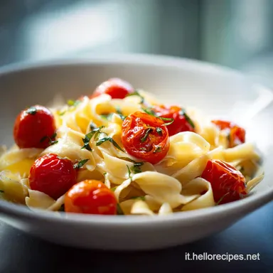 Pasta con Pomodorini in 15 Minuti Scheda ricetta
