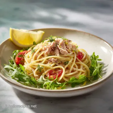 Pasta al Tonno e Limone in 15 Minuti Scheda ricetta