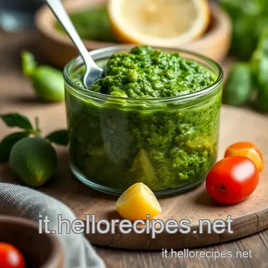 Pesto Genovese Autentico: Il Profumo della Liguria a Casa! Scheda ricetta