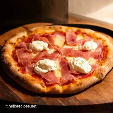 Pizza Bianca con Prosciutto e Burrata La Ricetta che Vorrai Rifare Scheda ricetta
