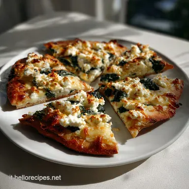 Pizza Rustica Facile e Veloce con Ricotta e Spinaci Fatto in Casa Scheda ricetta