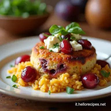 Plum cake alla greca con prugne e feta Ricetta Top Scheda ricetta