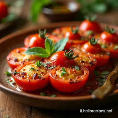 Pomodorini Gratinati Veloci al Forno Ricetta Facile e Saporita Scheda ricetta