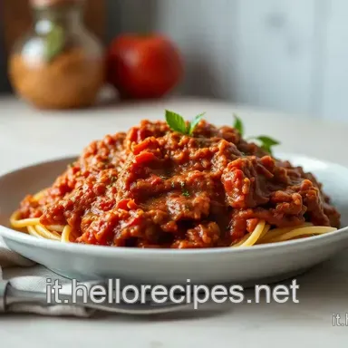 Rag&ugrave; alla Bolognese: Il Segreto della Nonna Emilia!