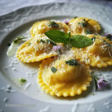 Ravioli del Plin Ricetta Originale per 6 Persone Scheda ricetta