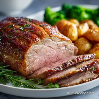 Ricetta Roast Beef Inglese per 6 Porzioni Scheda ricetta