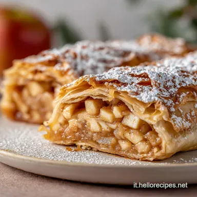 Ricetta Strudel di Mele con Pasta Matta Scheda ricetta