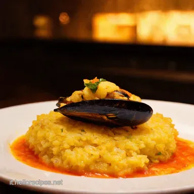 Riso Cozze e Patate La Tiella Pugliese che Conquista Scheda ricetta