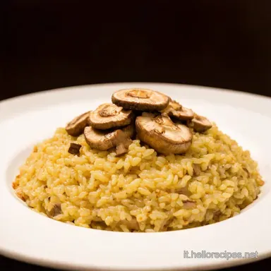 Risotto ai Funghi Porcini Un Tripudio di Sapori Autunnali Scheda ricetta