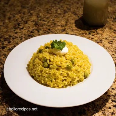 Risotto con Piselli Ricetta Facile e Cremosa da Chef Scheda ricetta