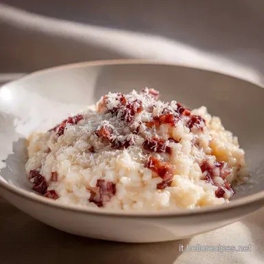 Risotto al Radicchio per 4 Porzioni Scheda ricetta