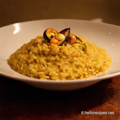 Risotto alla Pilota con i Frutti di Mare Un Viaggio Mantovano Scheda ricetta
