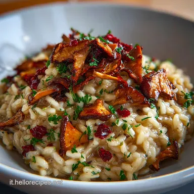 Risotto ai Funghi Secchi Cremoso in 30 Minuti Scheda ricetta
