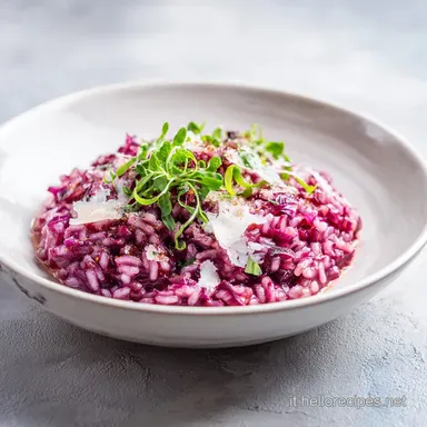 Risotto al Radicchio Rosso per 4 Persone Scheda ricetta