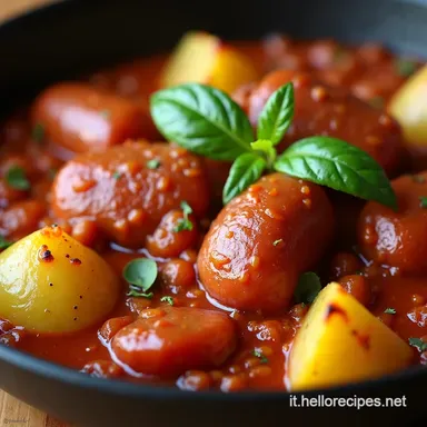 Salsiccia e Patate in Padella La Ricetta Veloce che Sa di Casa Scheda ricetta
