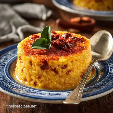 Sart&ugrave; di riso Ricetta originale napoletana al forno Timbale Regale Scheda ricetta