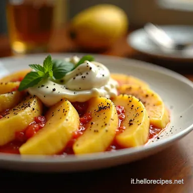 Sbriciolata allAnanas e Crema Un Tocco Esotico in Tavola Scheda ricetta