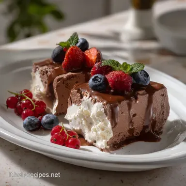 Ricetta Del Semifreddo Ai Due Cioccolati Di Fatto In Casa Vellutato Scheda ricetta