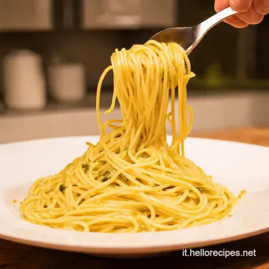 Spaghetti Aglio e Olio Veloce La Mia Ricetta Express Scheda ricetta