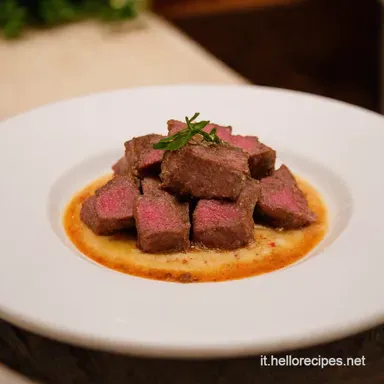 Spezzatini di Vitello Il Comfort Food Italiano Perfetto Scheda ricetta