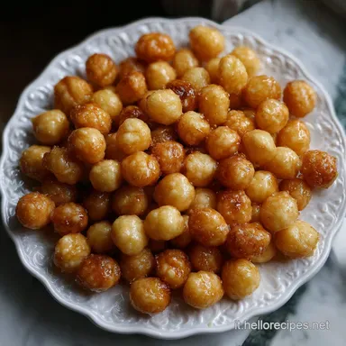 Dessert Natalizi: Struffoli Dorati Veloci e Croccanti Scheda ricetta
