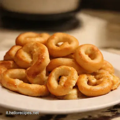 Taralli Napoletani La Ricetta Sapurita che Conquista Scheda ricetta