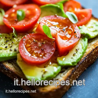 Avocado Toast All'Italiana: Ricetta Facile e Veloce! Scheda ricetta