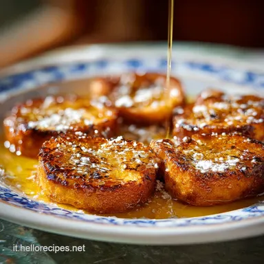 Torrijas di Mele per 4 Persone: Cuore Setoso e Crosticina Scheda ricetta