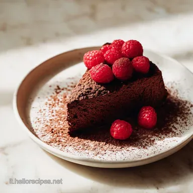 Torta Cioccolato Light per 4 Persone Scheda ricetta