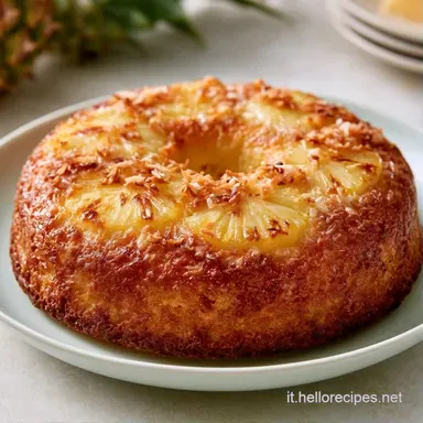 Torta Cocco Ananas con Yogurt Greco Scheda ricetta