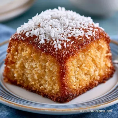 Torta Cocco e Panna per 8 Persone Scheda ricetta
