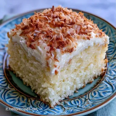 Torta Cocco Hawaiana con Latte di Cocco Scheda ricetta
