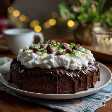 Torta di Natale: Ricetta Facile con Ricotta e Yogurt Scheda ricetta