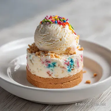 Torta Gelato Biscotto: Base Biscotto, 10 Porzioni Scheda ricetta