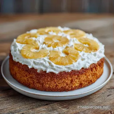 Ricetta Torta Hawaiana Classica per 8 Scheda ricetta