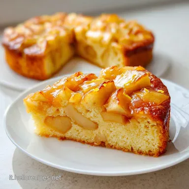 Torta Mele e Limone Light: 8 Fette Scheda ricetta