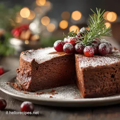Torta di Natale senza Farina: Ricetta Fondente al Cioccolato e Mandorle Scheda ricetta