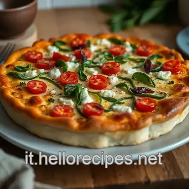 Torta Salata Ricotta e Spinaci: Facile e Gustosa! Scheda ricetta