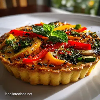 Torta Salata Verdure in 50 Minuti Scheda ricetta