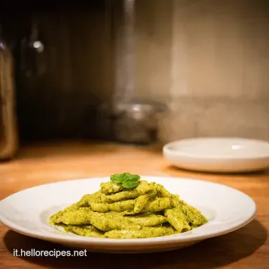 Trenette al Pesto Genovese Un Classico Ligure a Casa Tua Scheda ricetta
