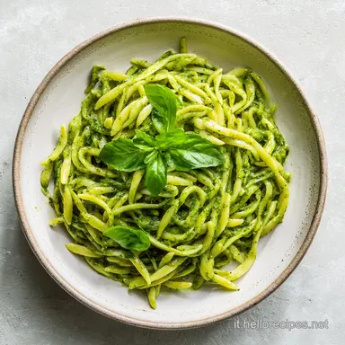 Ricetta Trofie al Pesto Genovese in 20 Min Scheda ricetta