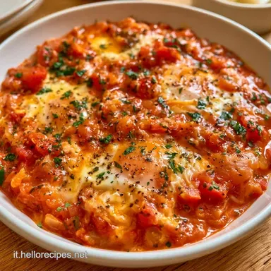 Uova Al Pomodoro per 4 Persone Scheda ricetta