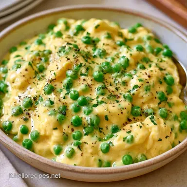 Uova e Piselli in 25 Minuti Scheda ricetta
