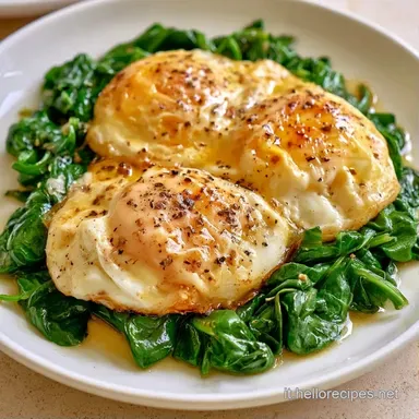 Uova in Camicia Spinaci in 15 Minuti Scheda ricetta