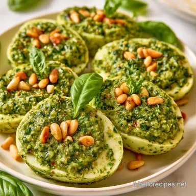 Uova Ripiene Al Pesto con Ricotta Scheda ricetta