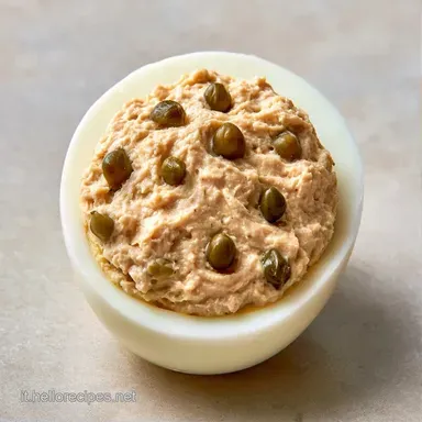 Uova Ripiene Con Tonno in 20 Minuti Scheda ricetta
