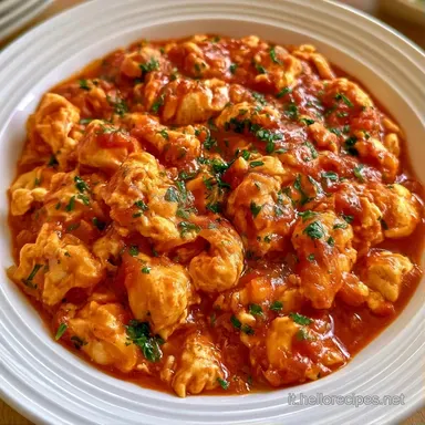 Uova Strapazzate al Pomodoro in 20 Minuti Scheda ricetta
