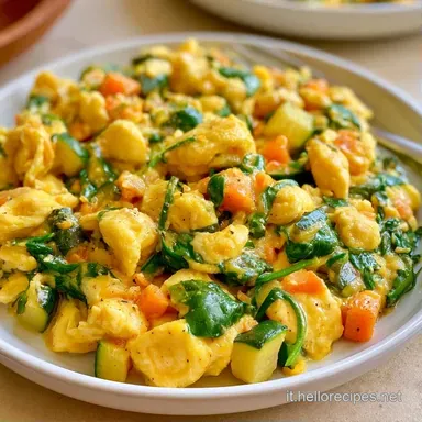 Uova Strapazzate Verdure in 20 Minuti Scheda ricetta