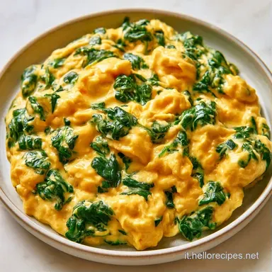 Uova Strapazzate Spinaci in 20 Minuti Scheda ricetta