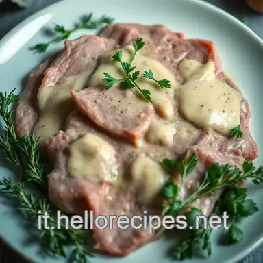 Vitello Tonnato: Un Classico Italiano Autentico Scheda ricetta